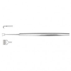 Rollet Fine Wound Retractor 4 Sharp Prongs Stainless Steel, 13.5 cm - 5 1/4" Width 7.0 mm